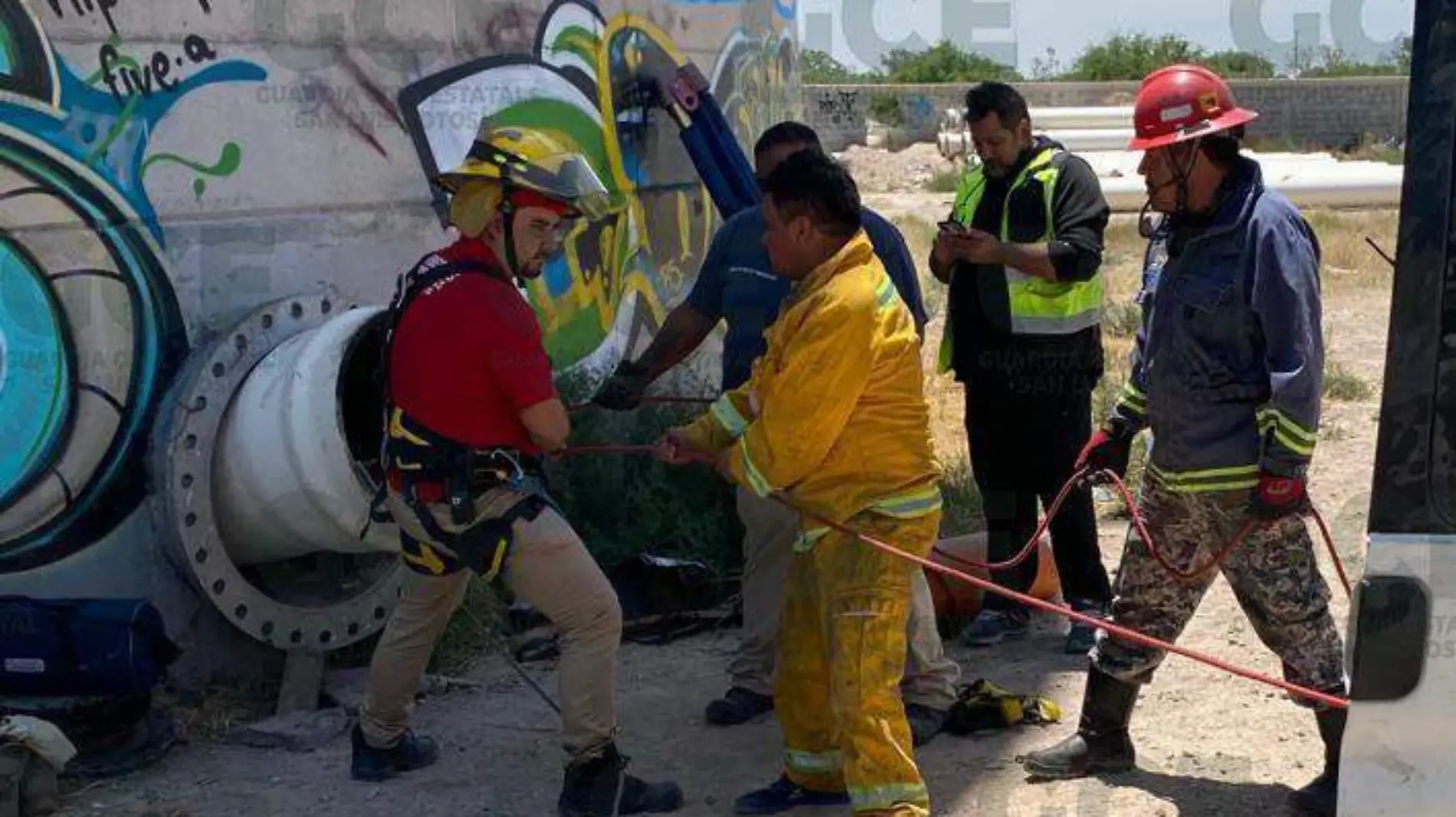 Rescate hombre tratadora El Morro (1)